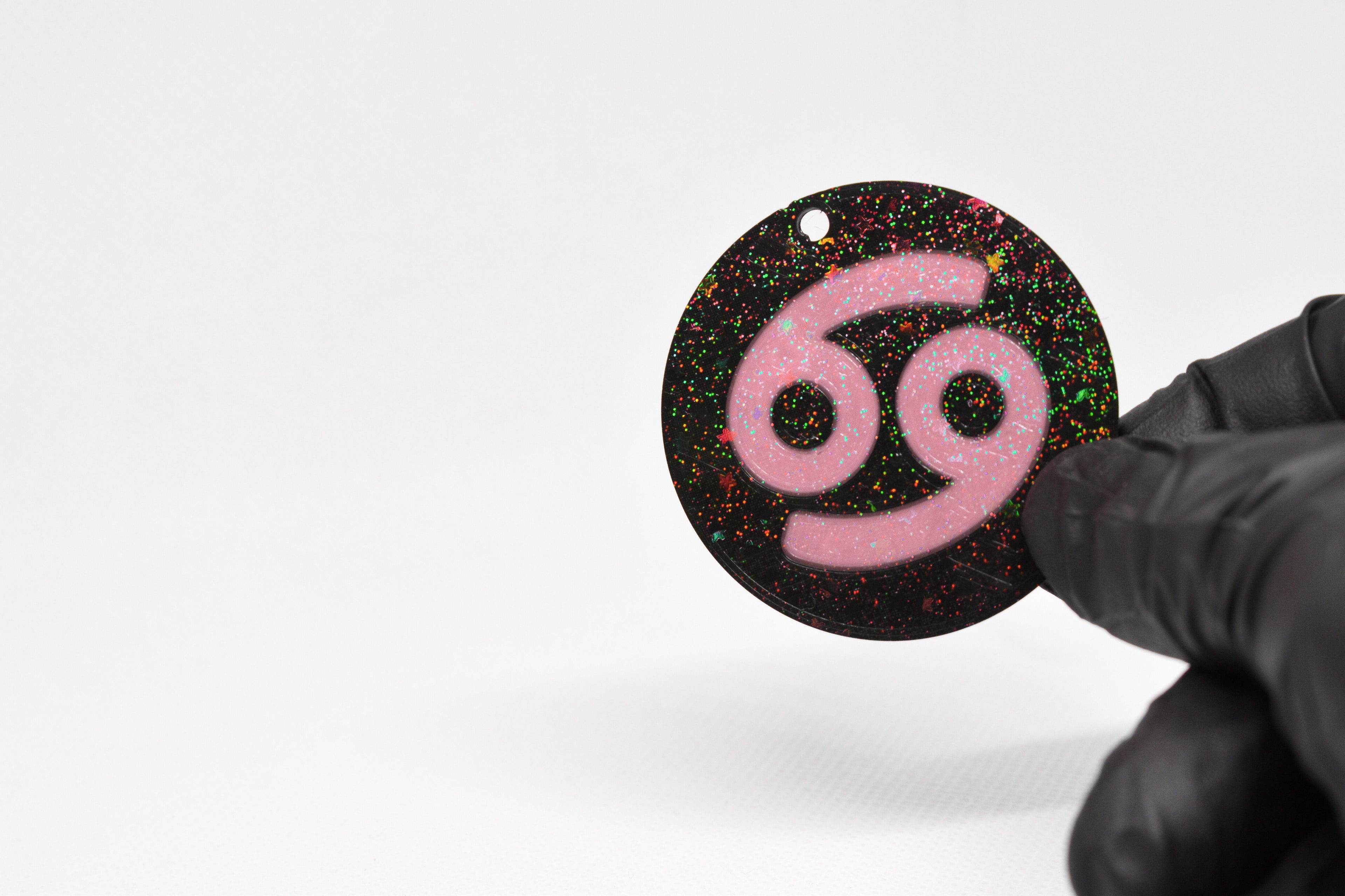 Astrological Zodiac - Cancer Keychain