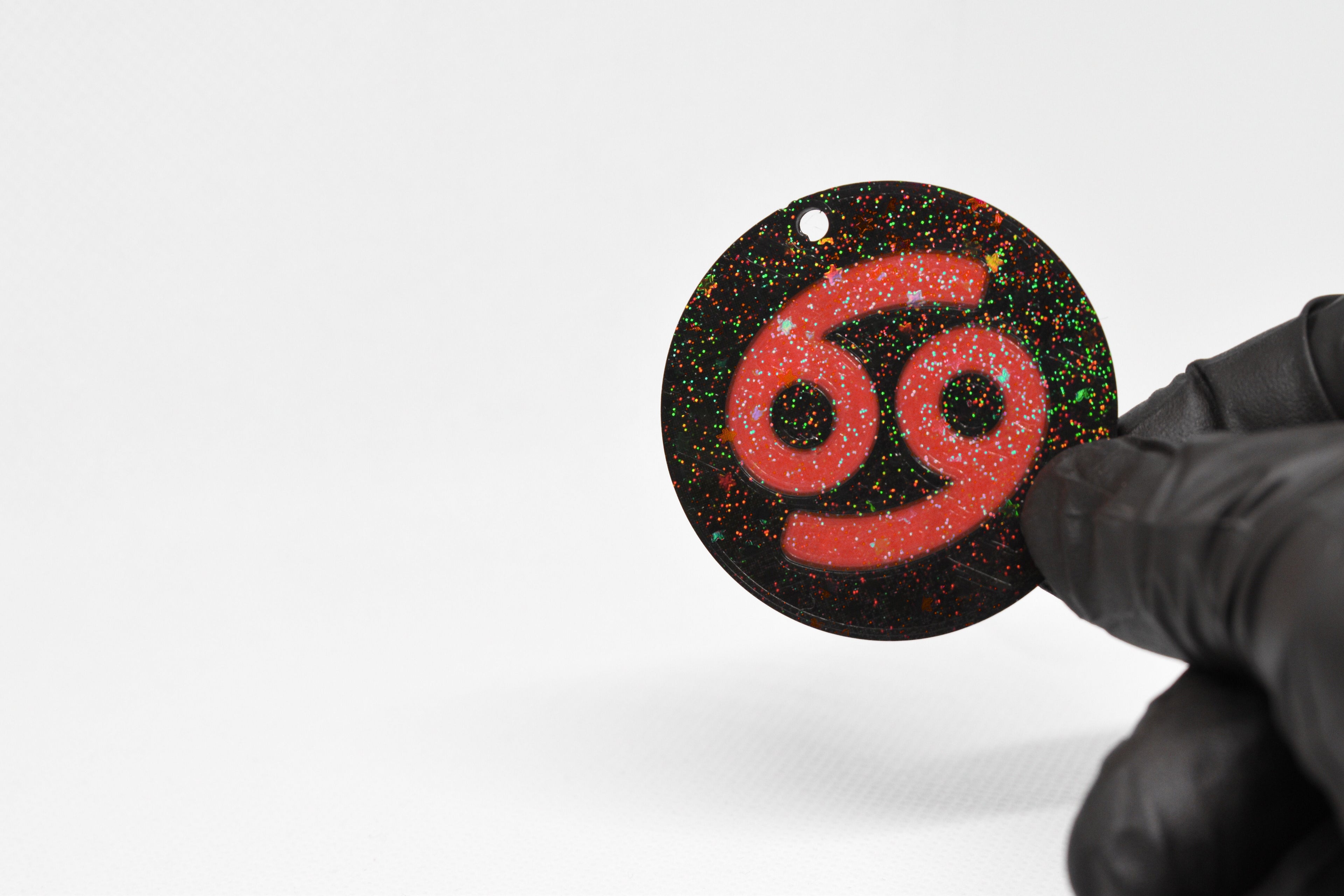 Astrological Zodiac - Cancer Keychain