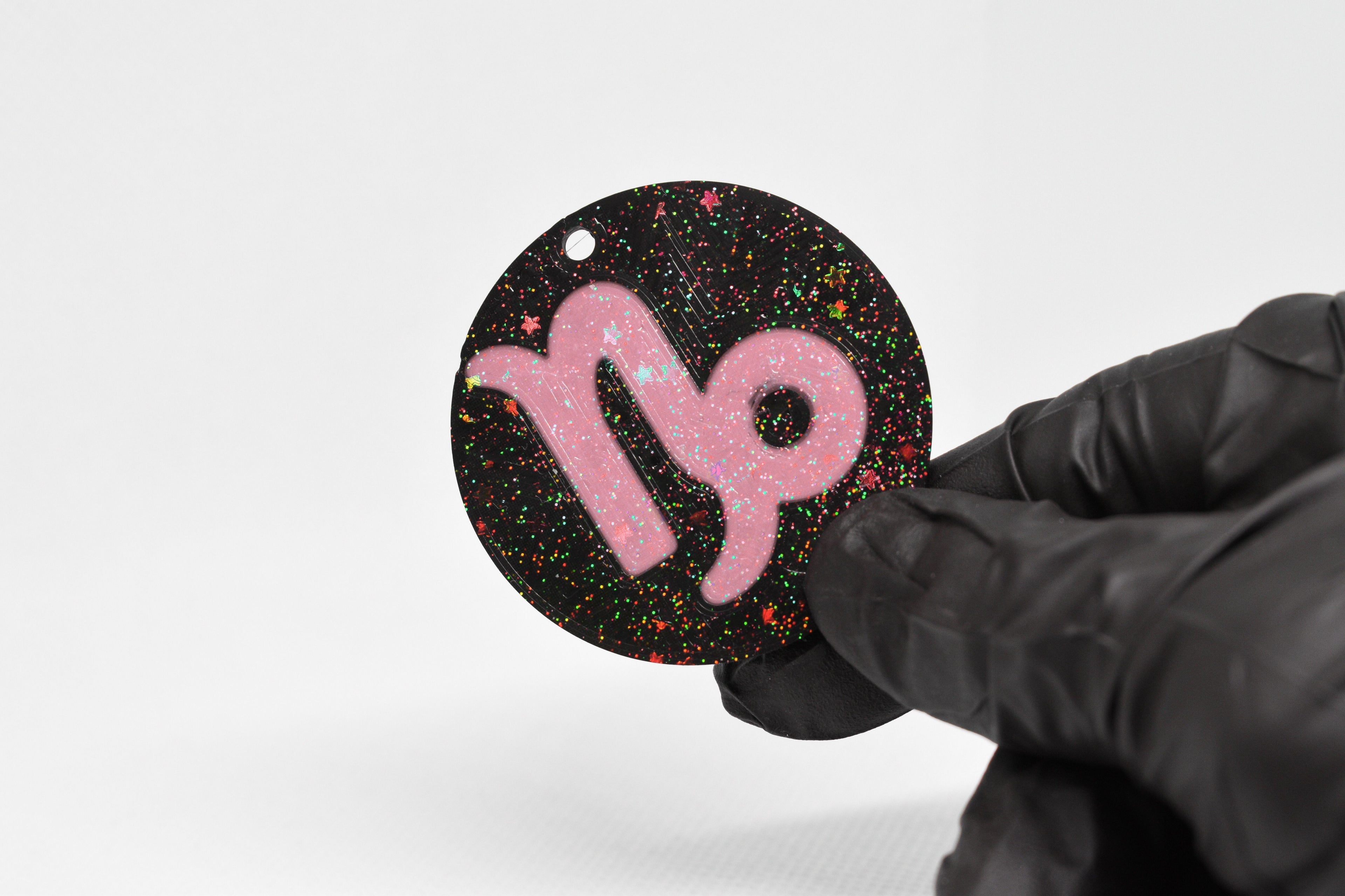 Astrological Zodiac - Capricorn Keychain