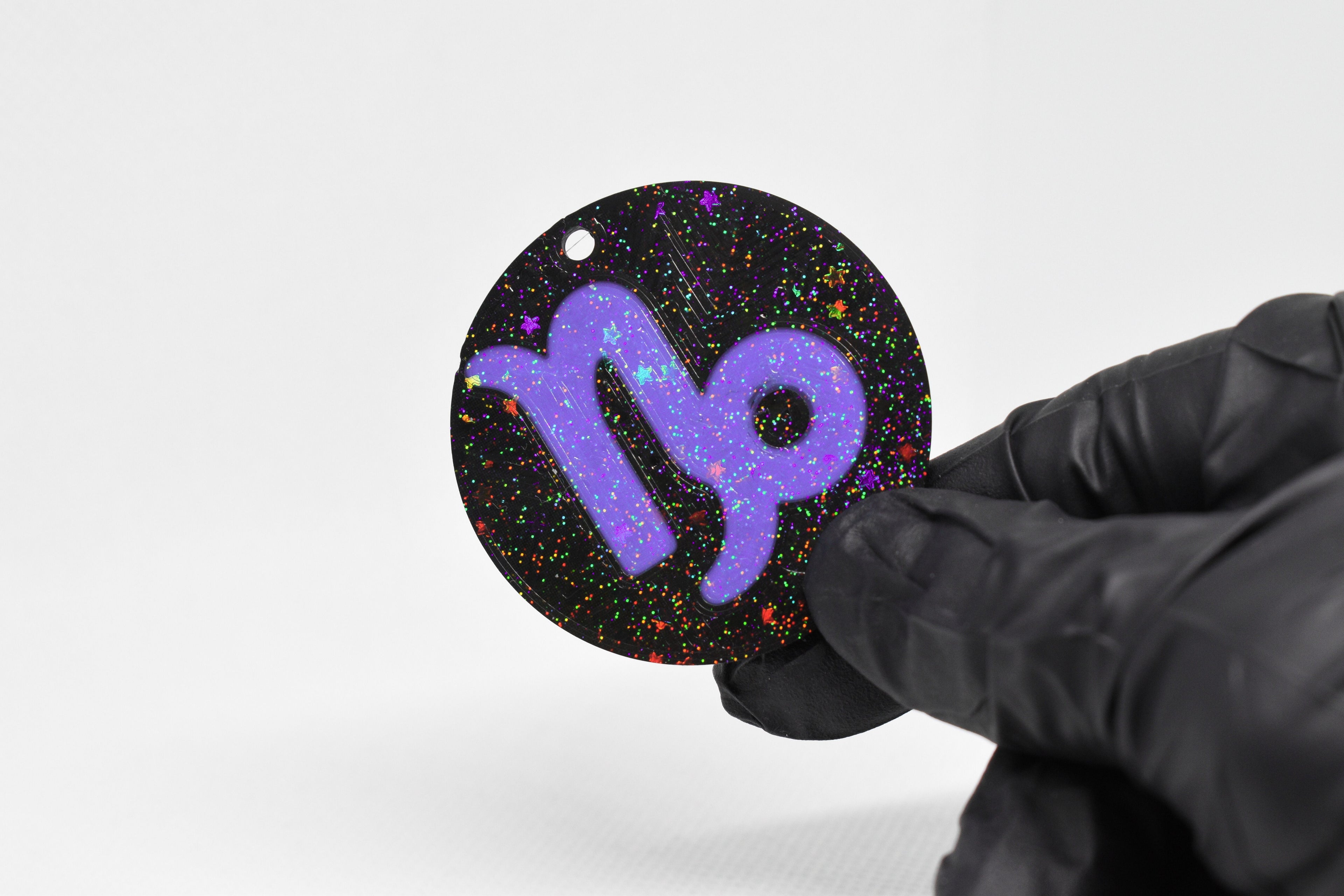 Astrological Zodiac - Capricorn Keychain