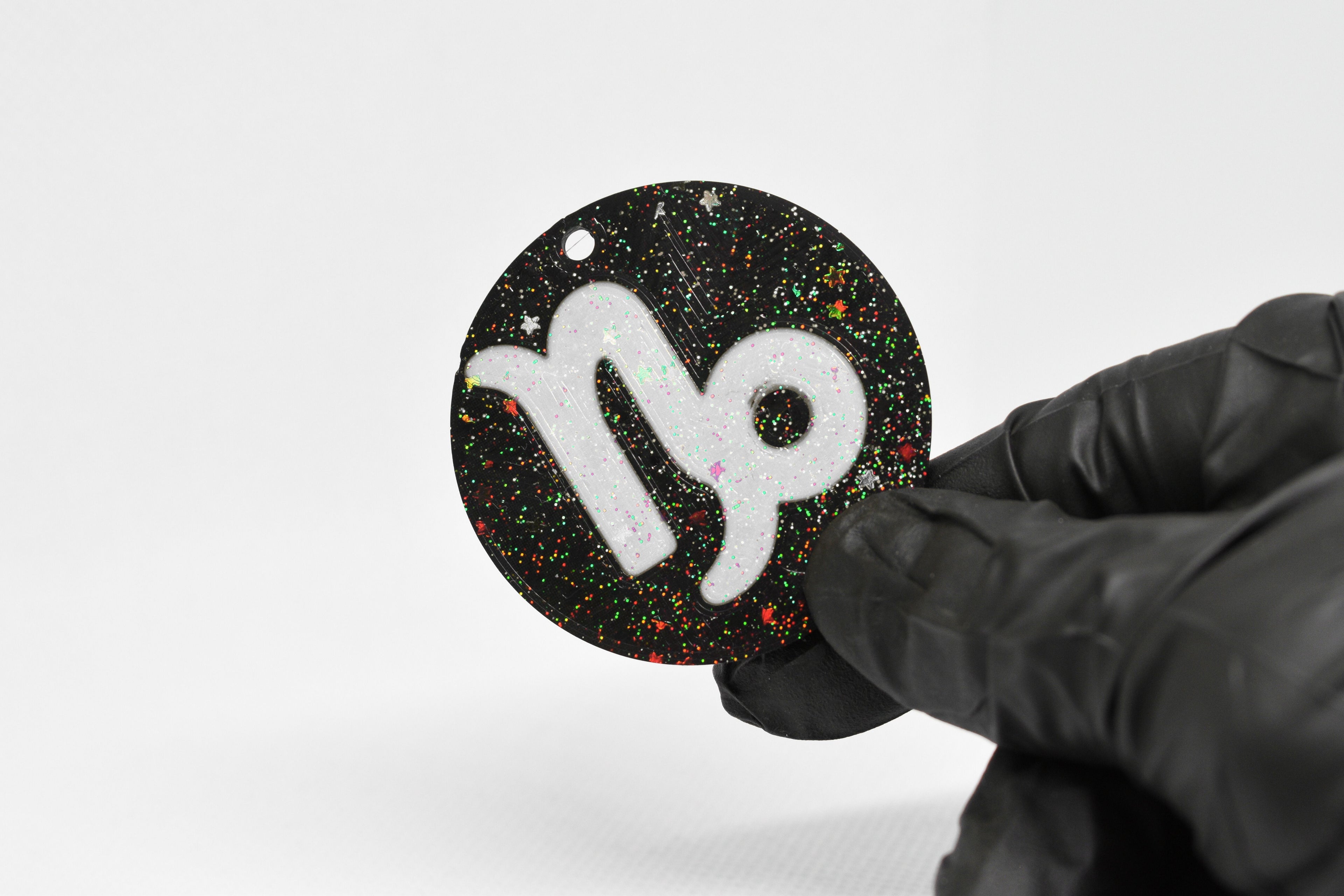 Astrological Zodiac - Capricorn Keychain