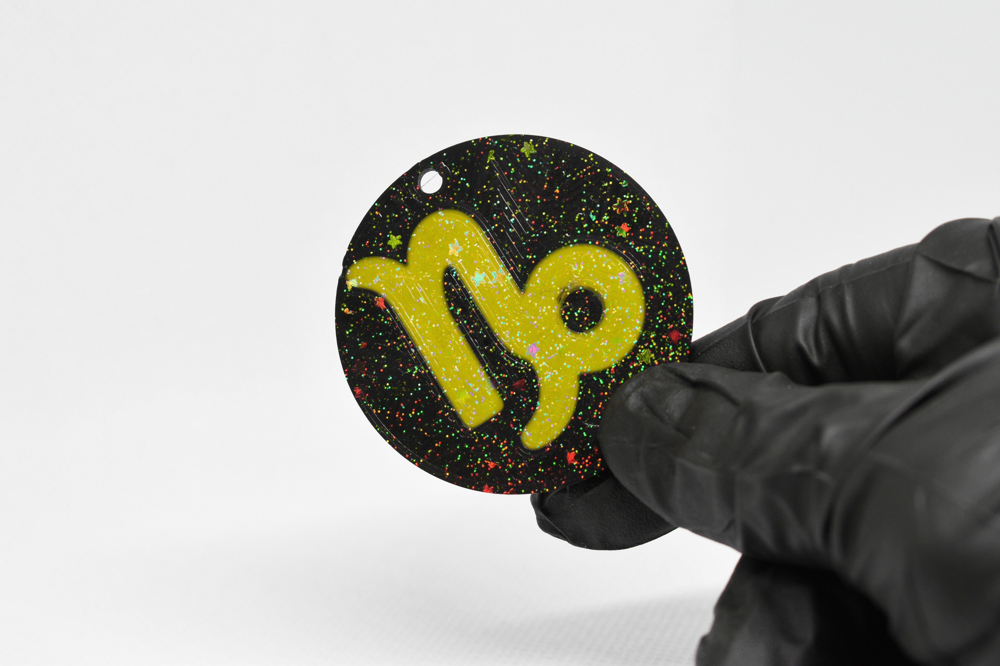 Astrological Zodiac - Capricorn Keychain