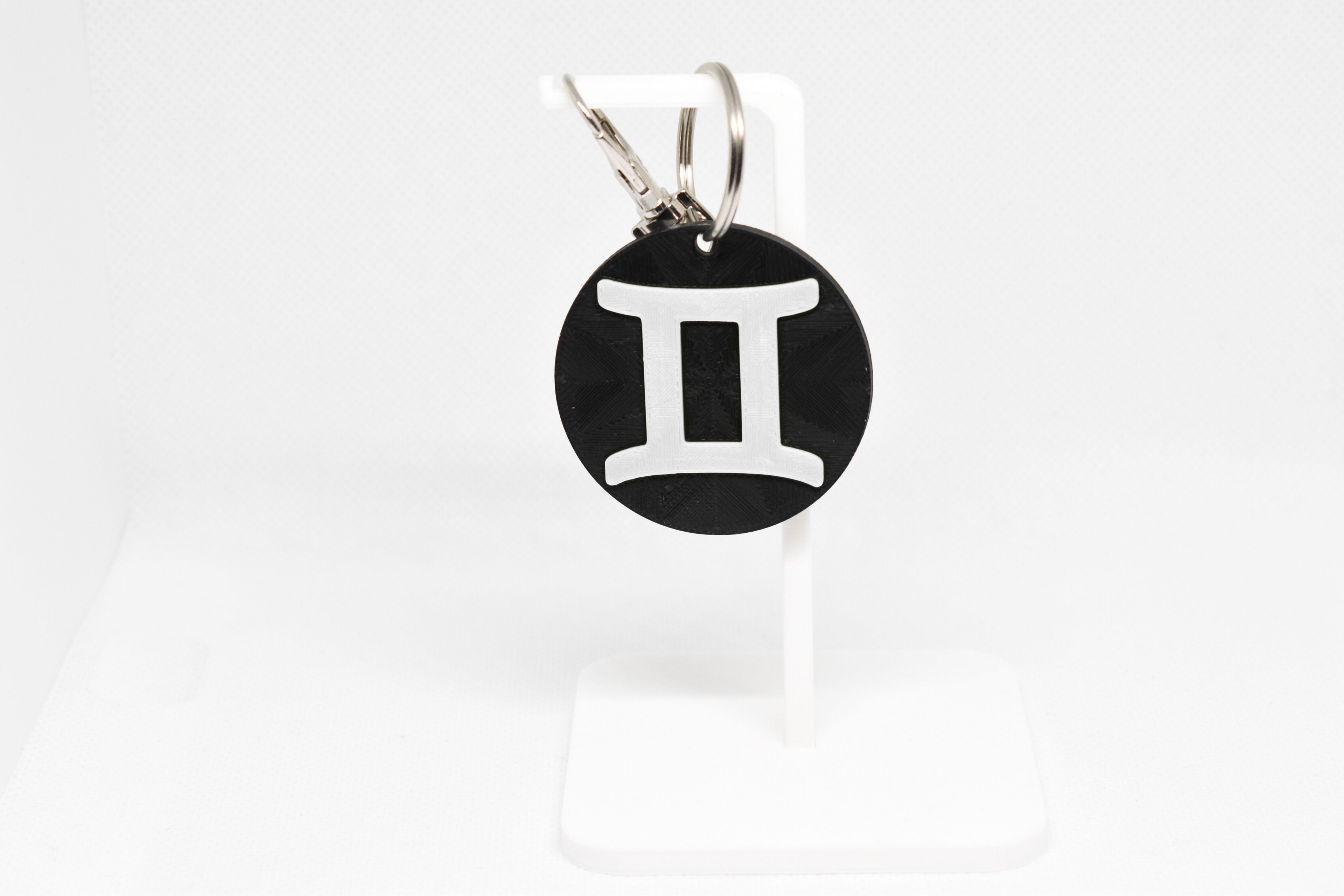 Astrological Zodiac - Gemini Keychain