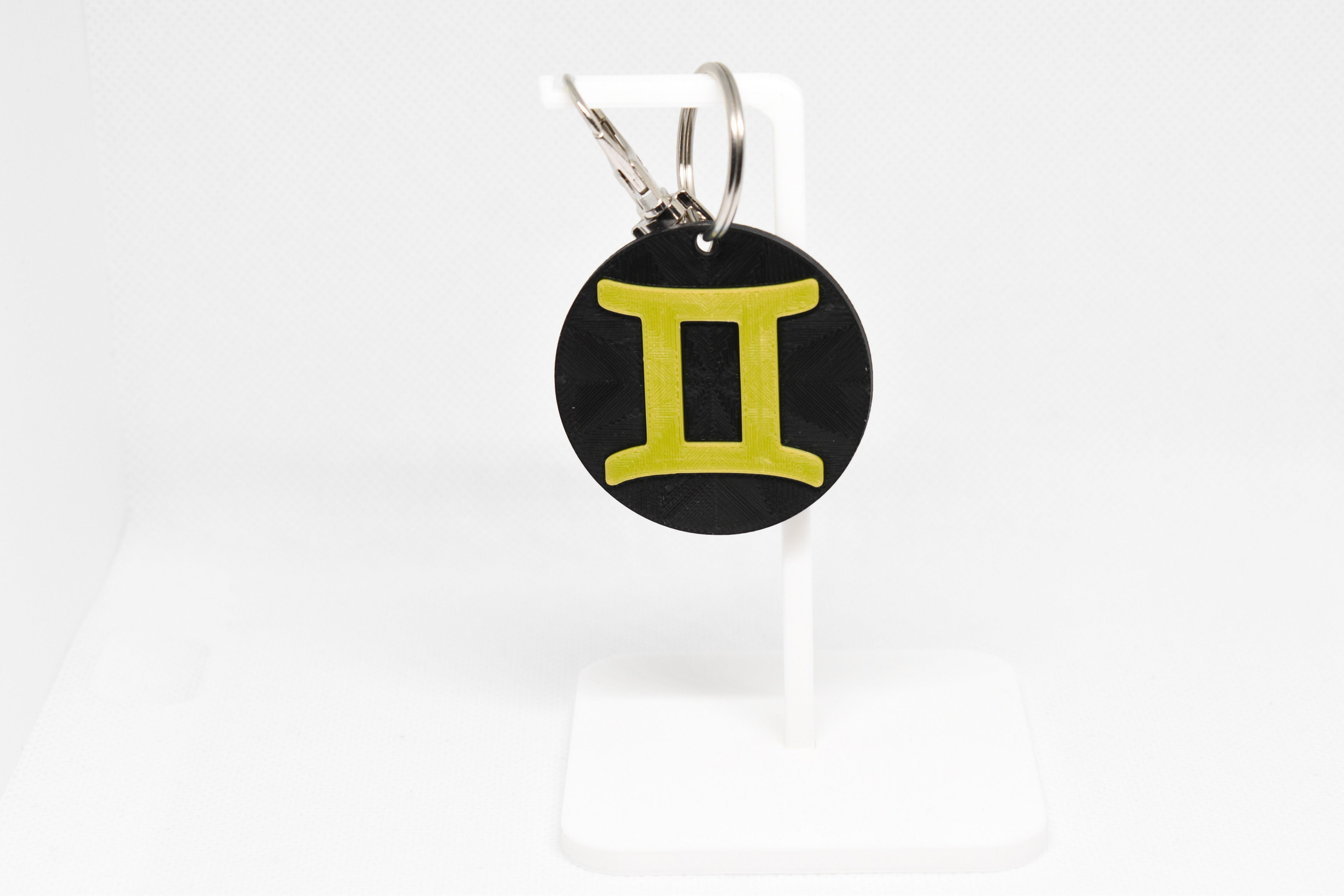 Astrological Zodiac - Gemini Keychain