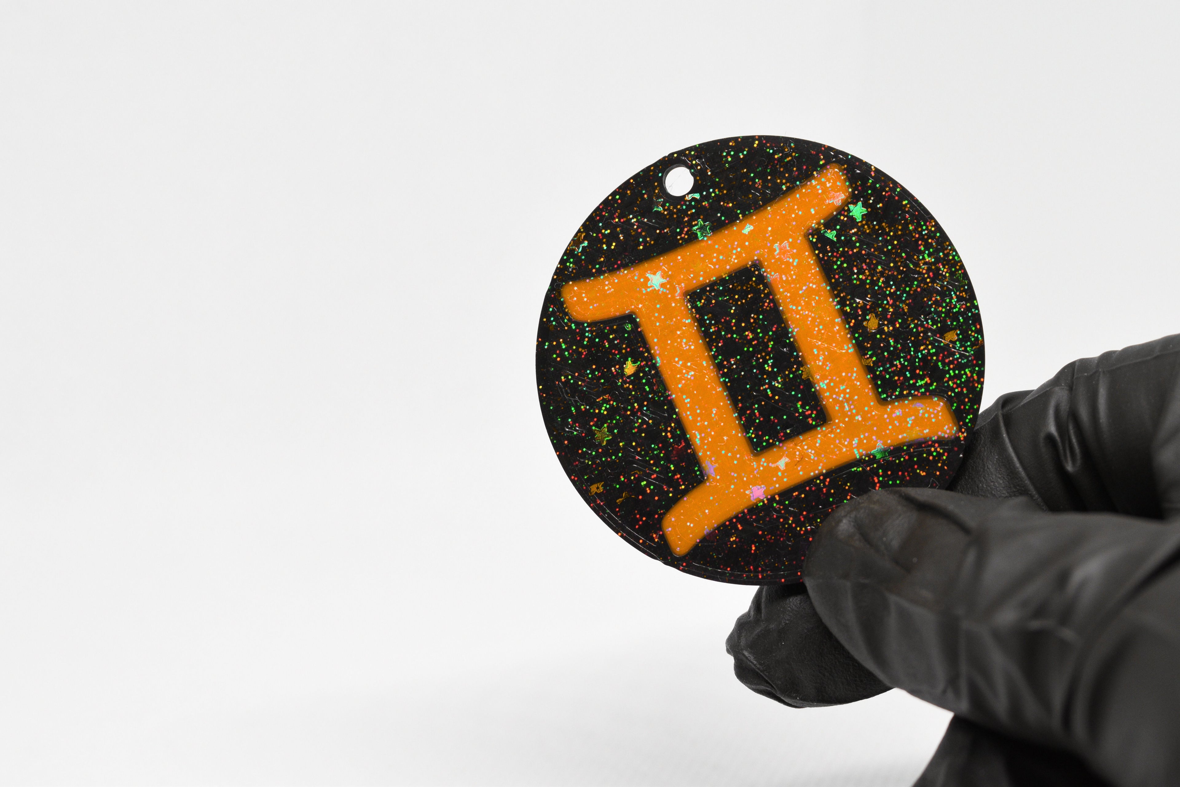 Astrological Zodiac - Gemini Keychain