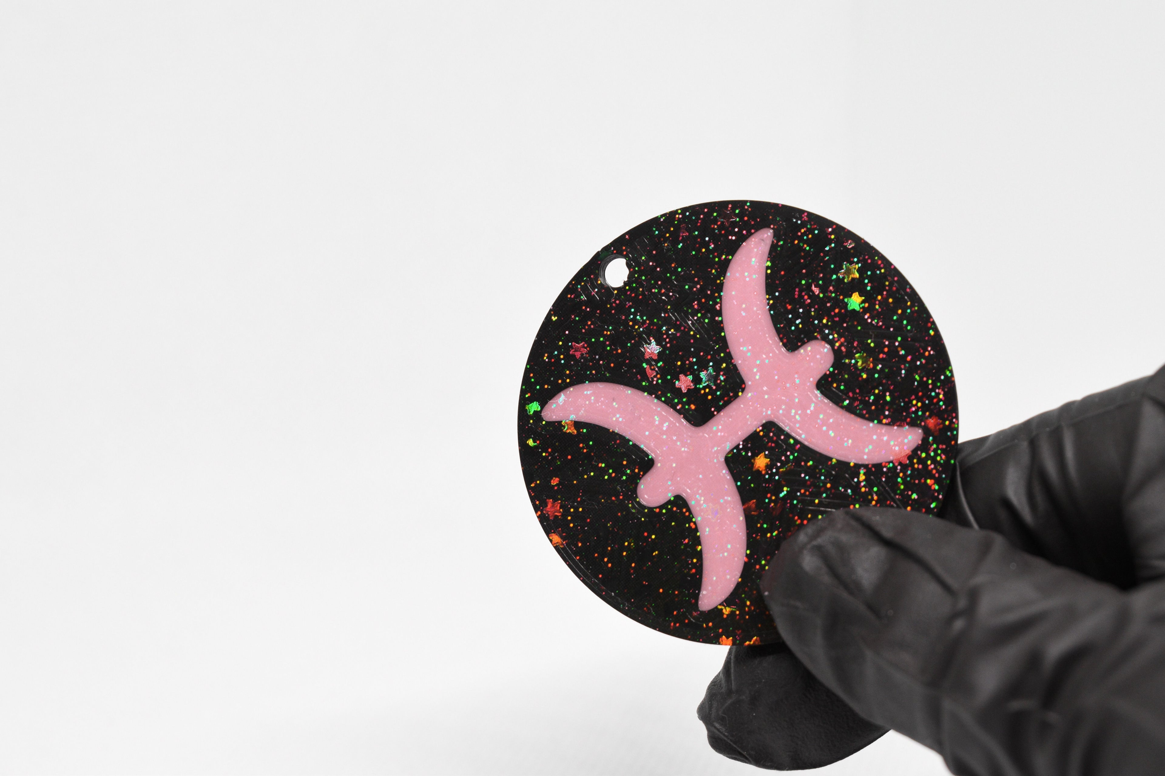 Astrological Zodiac - Pisces Keychain