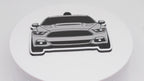Pocket Motors Series – Mustang S550 | Wide‑Stanced & Track‑Tempted Mini Ride Keychain