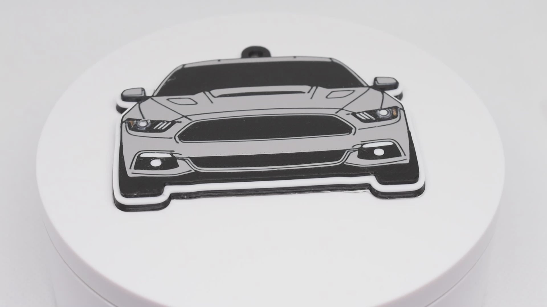 Pocket Motors Series – Mustang S550 | Wide‑Stanced & Track‑Tempted Mini Ride Keychain