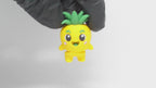 Zibblies Collection – Zibbly Pineapple | Kawaii Sensory Fidget Toy Cute Pineapple Character for Stress Relief & Play