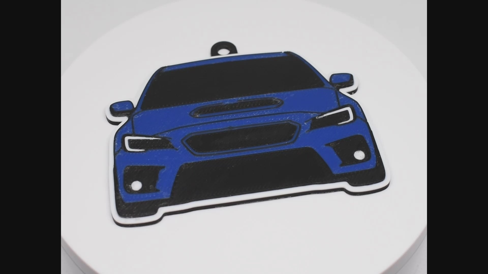 WRX STI (VA Chassis) Facelift Mini Car Keychain - Pocket Motors Series - 3D Printed