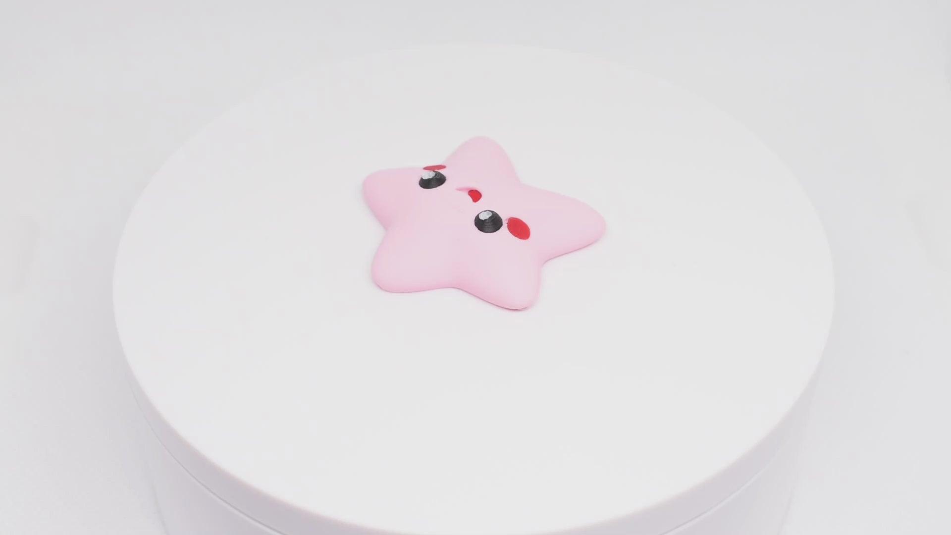 Kawaii Starfish: Cute & Beachy Joy - 3D Printed Desk Toy