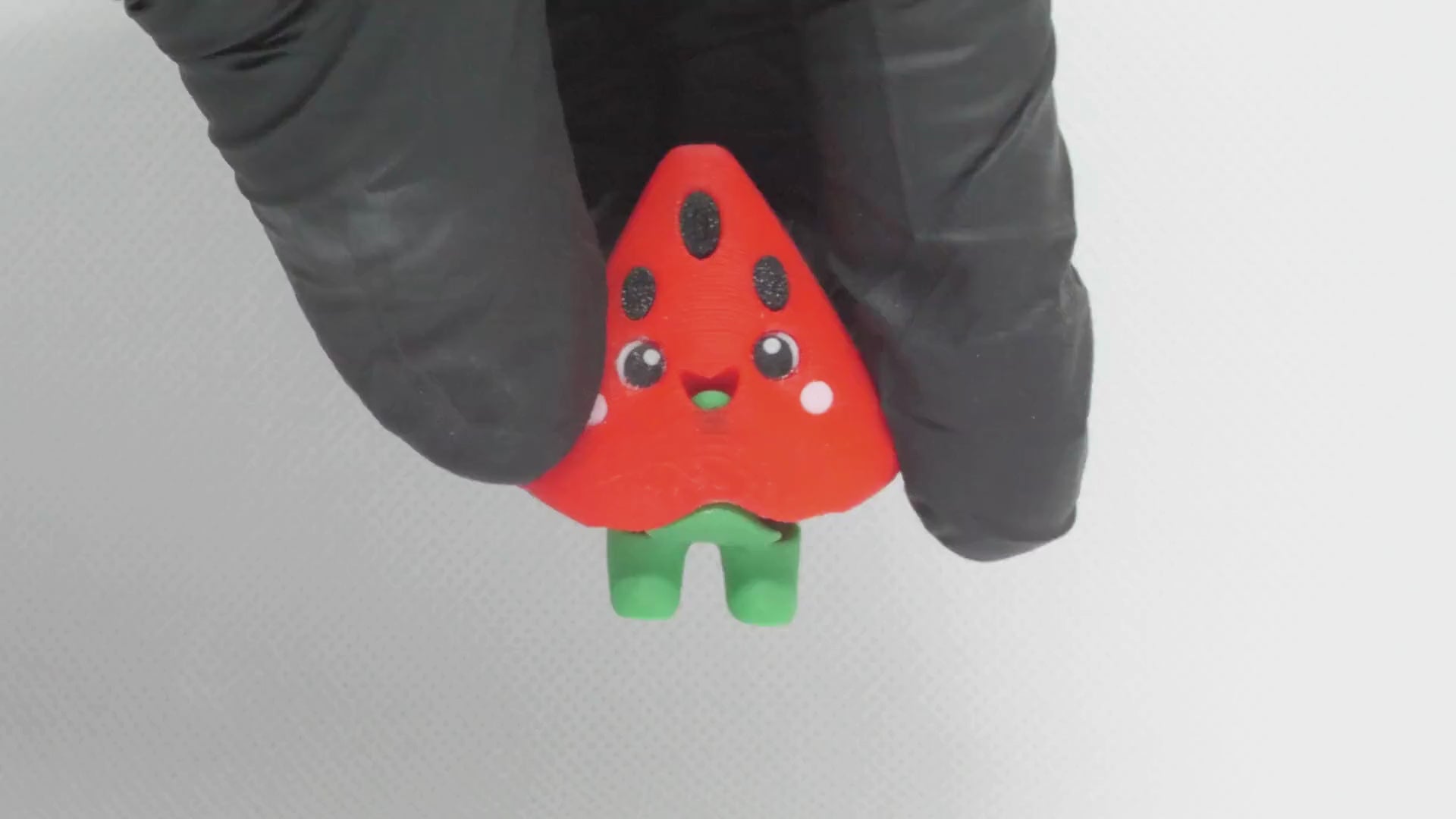 Zibblies Collection – Zibbly Watermelon | Kawaii Sensory Fidget Toy Cute Watermelon Character for Stress Relief & Play