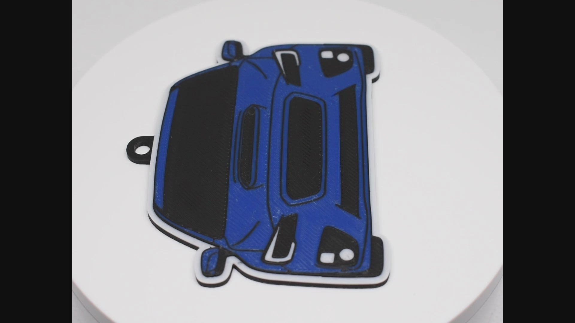 WRX STI (VA Chassis) Mini Car Keychain - Pocket Motors Series - 3D Printed