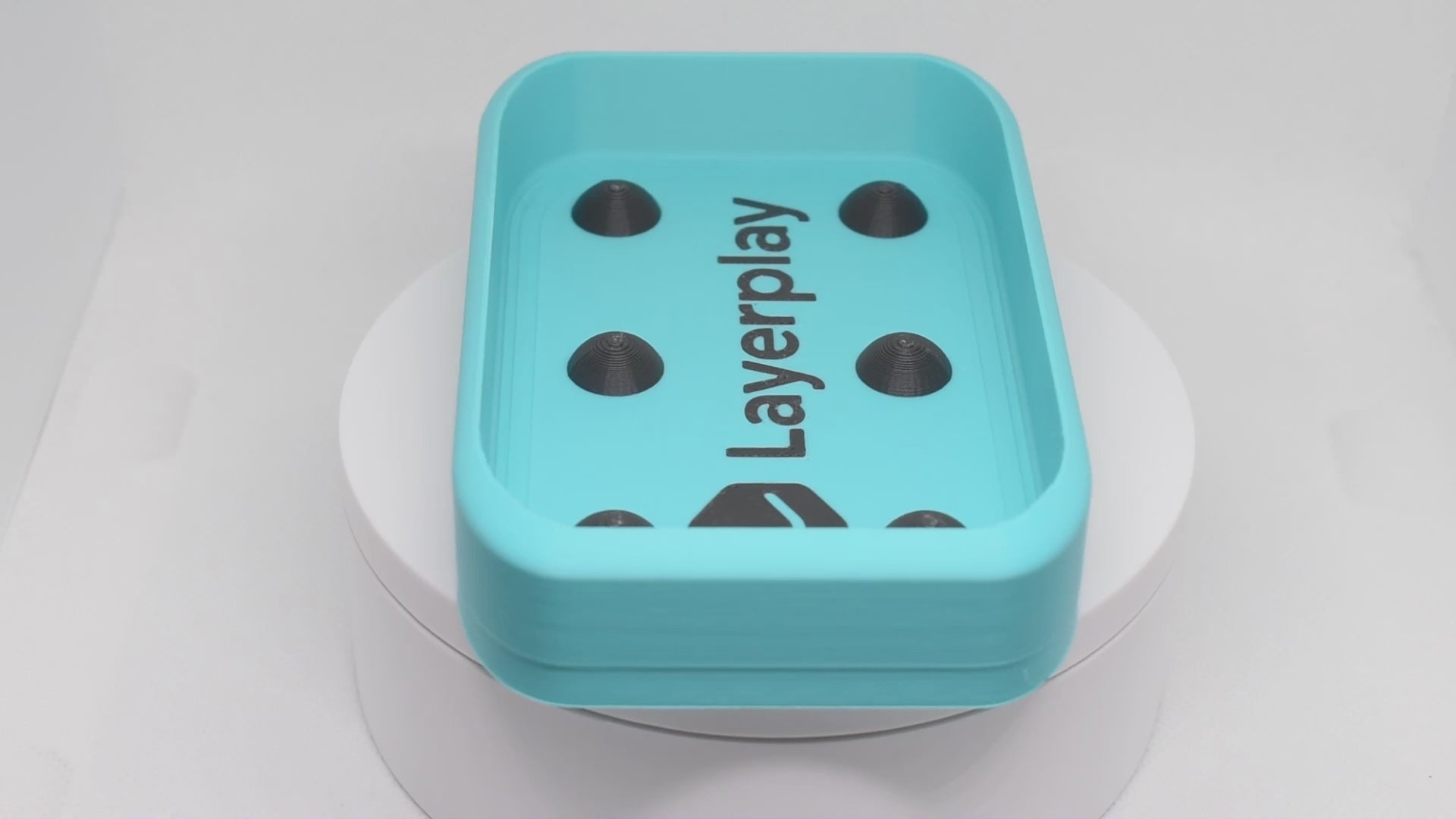 Solara DominoBase: Geometric Style - 3D Printed Soap Dish