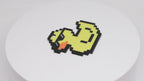 Pixel Duck Keychain - Cute 8-Bit Chill Rubber Duck Key Ring | Pixelated Retro Series