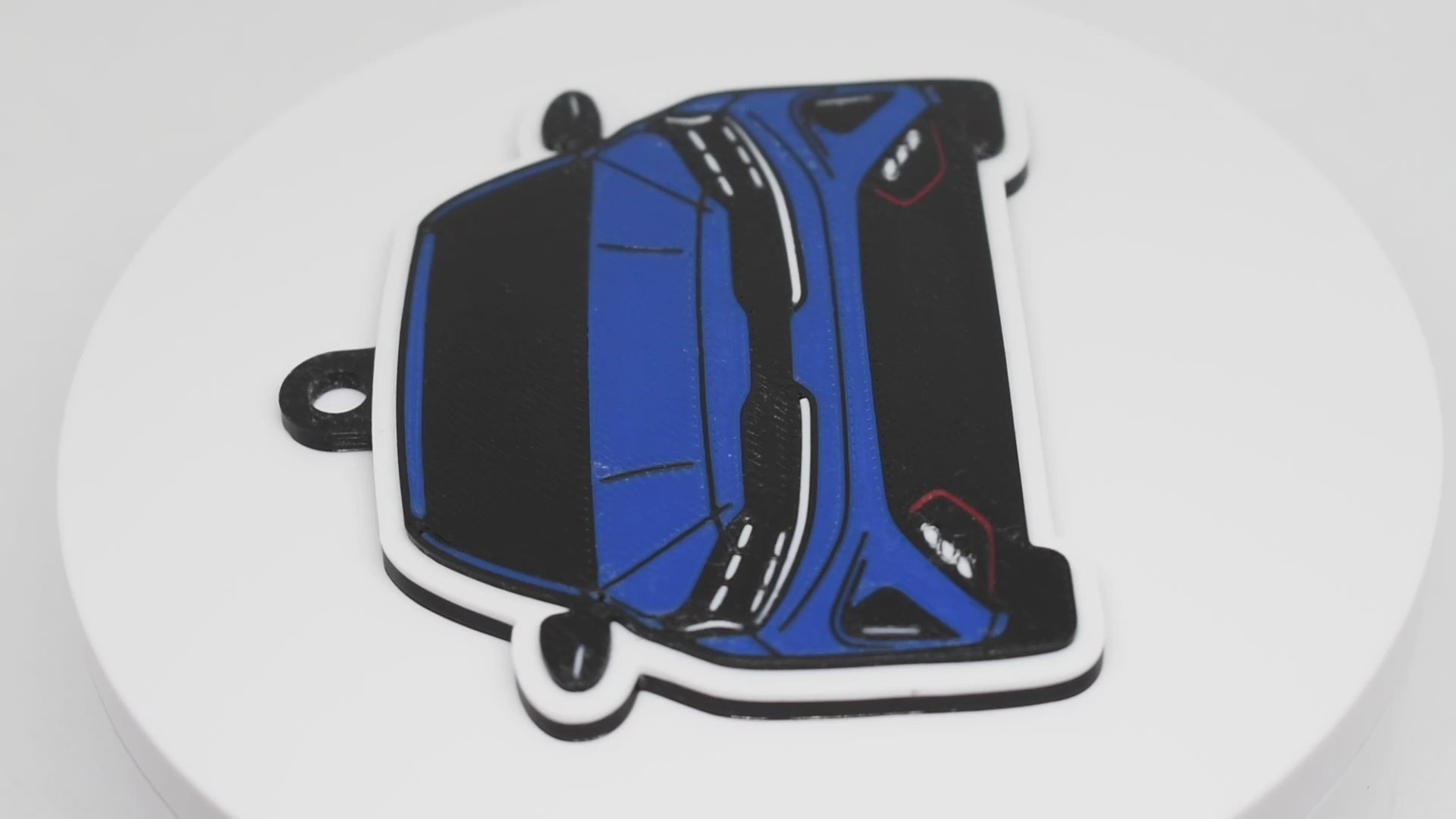 Forte GT Mini Car Keychain - Pocket Motors Series - 3D Printed