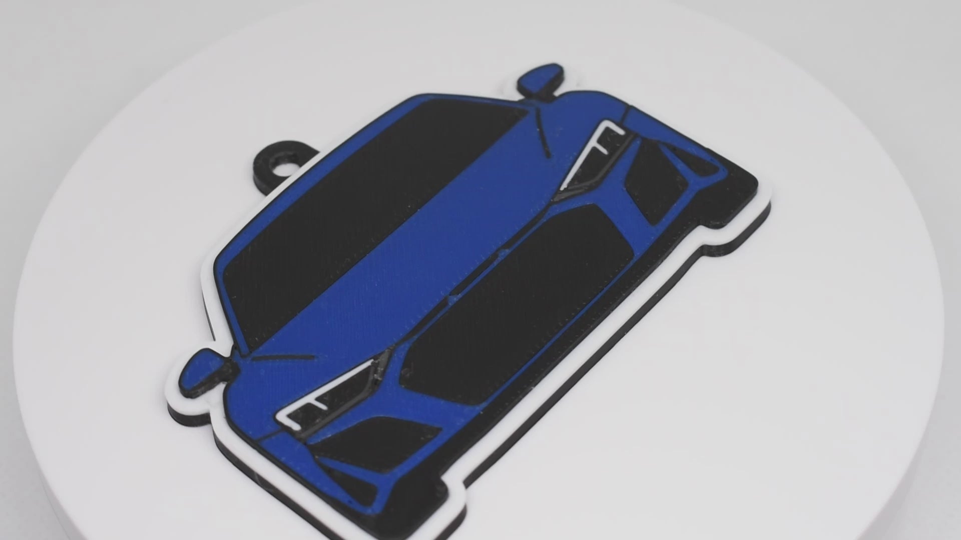 R8 Mini Car Keychain - Pocket Motors Series - 3D Printed