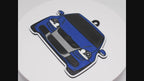 MK5 Golf R32 Mini Car Keychain - Pocket Motors Series - 3D Printed