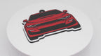 Camaro SS 6th Gen (Facelift) Mini Car Keychain - Pocket Motors Series - 3D Printed