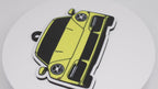 911 Turbo S Mini Car Keychain - Pocket Motors Series - 3D Printed