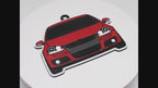 MK5 GTI Mini Car Keychain - Pocket Motors Series - 3D Printed