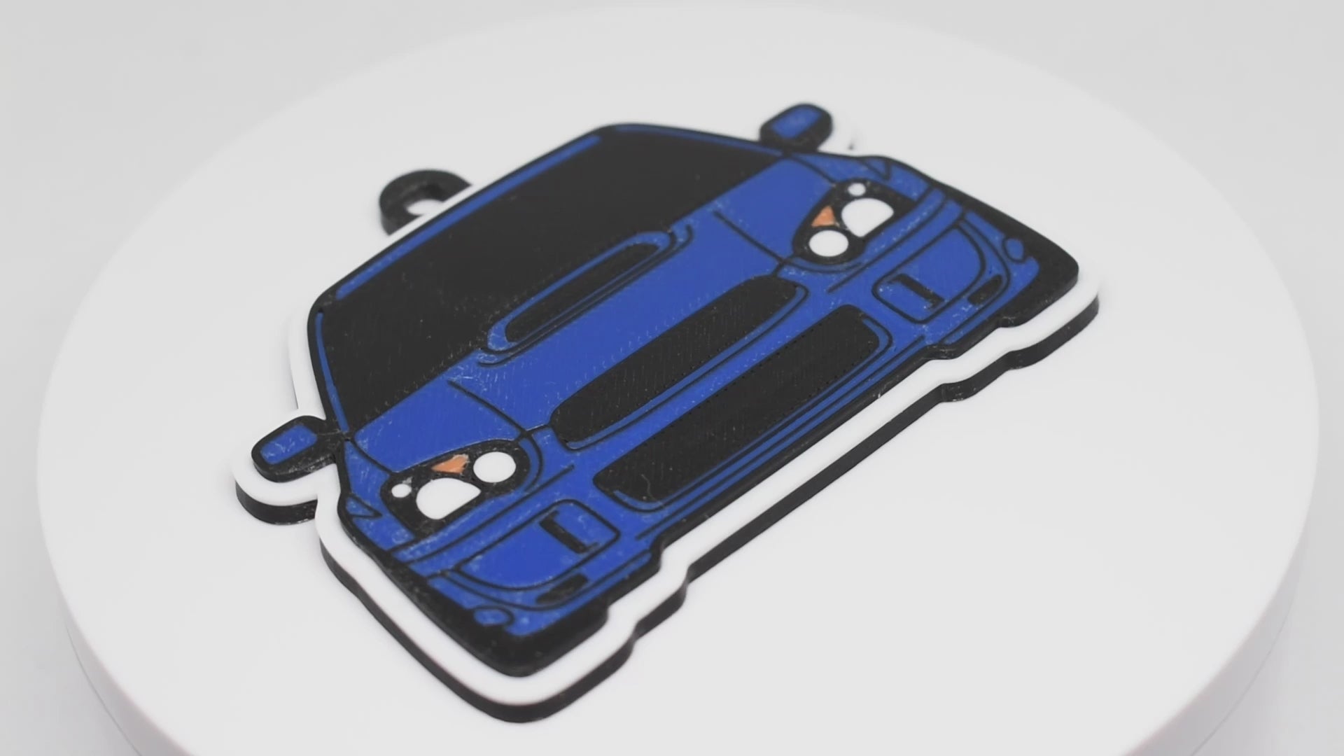WRX STI Blobeye (GD Chassis) Mini Car Keychain - Pocket Motors Series - 3D Printed