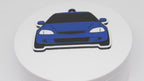 Civic EK Mini Car Keychain - Pocket Motors Series - 3D Printed