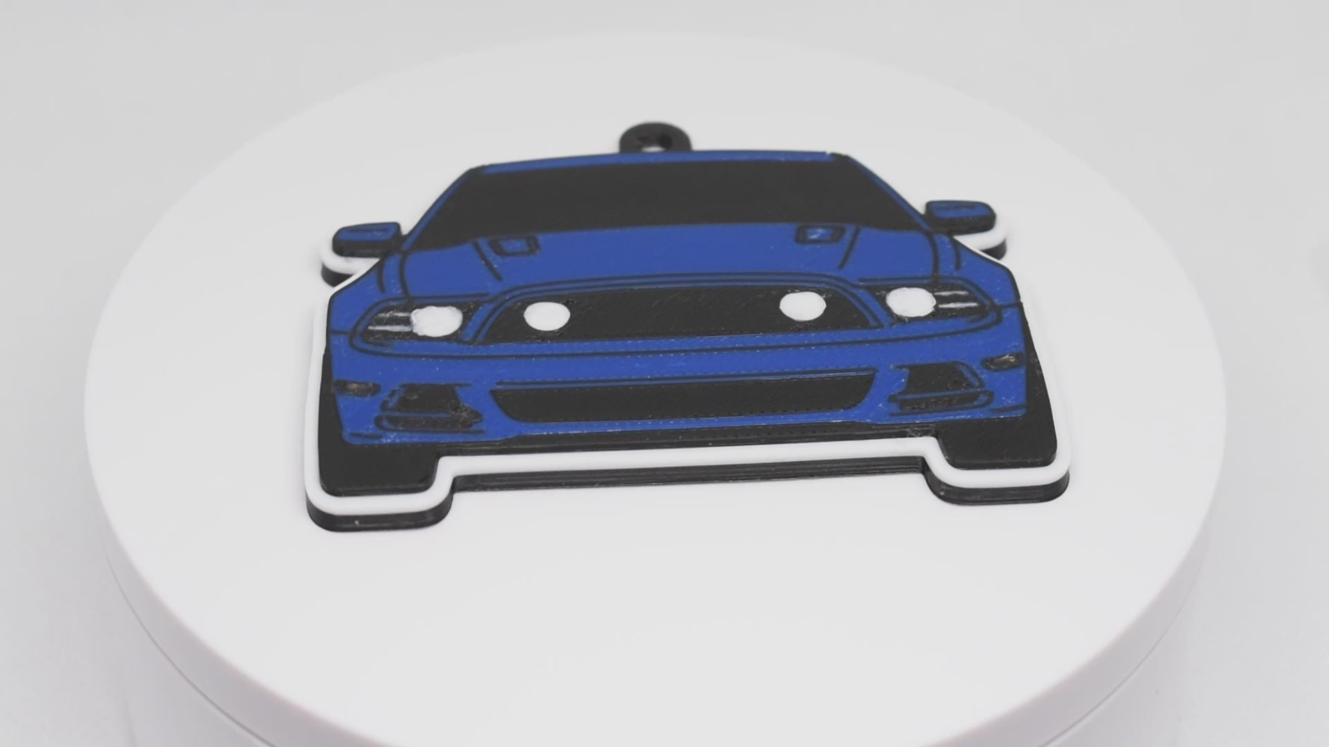 Mustang S197 GT Facelift Mini Car Keychain - Pocket Motors Series - 3D Printed