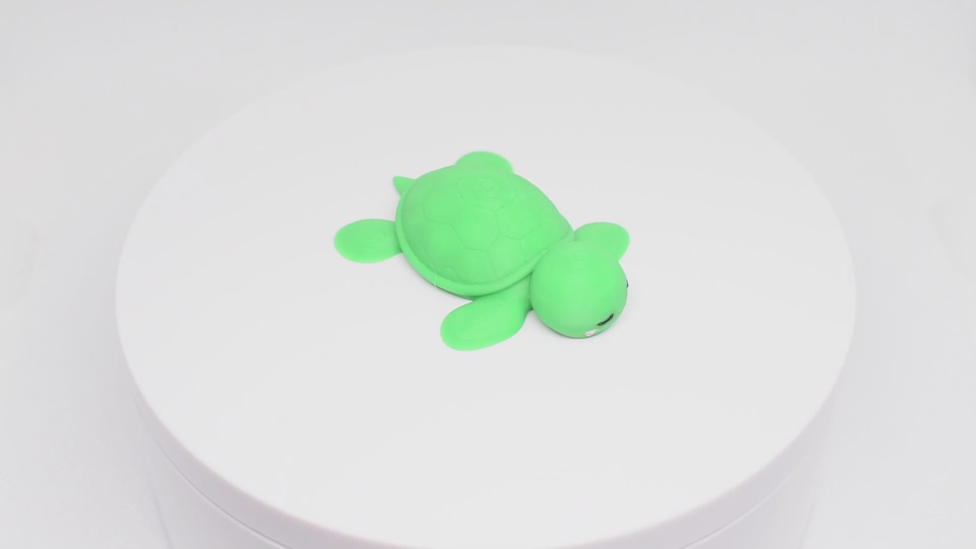 Kawaii Sea Turtle: Gentle Waves - 3D Printed Desk Toy