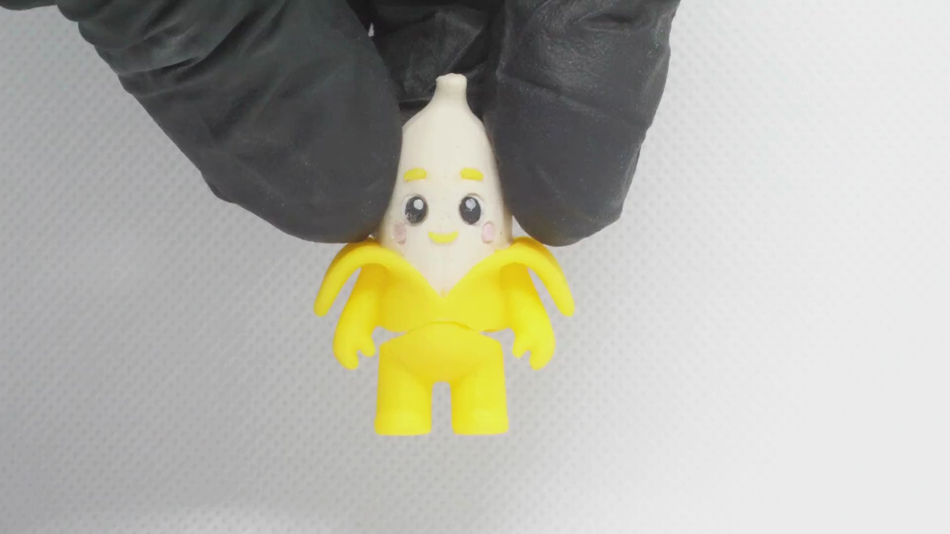 Zibblies Collection - Zibbly Nana | Kawaii Sensory Fidget Toy Cute Banana Character for Stress Relief & Calming Play