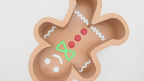 Gingerbread Man Candy Dish - Holiday Table Decor & Candy Bowl | Layertreat GingerBowl