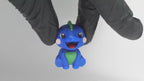 Zibblies Collection – Zibbly Dino | Kawaii Sensory Fidget Toy Cute Dino Character for Stress Relief & Play